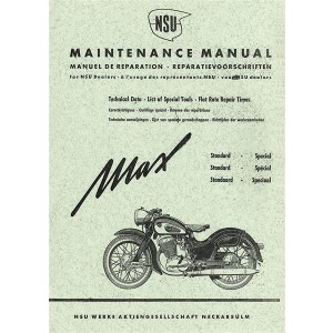 NSU Max Maintenance Manual