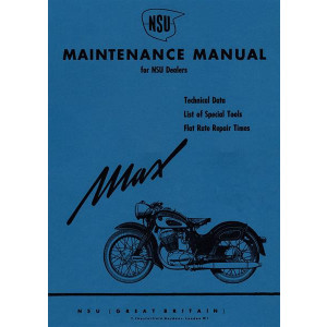 Reparaturanleitung NSU Max