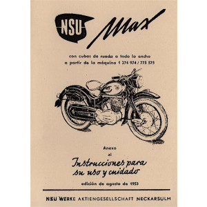 Bedienungsanleitung NSU Max