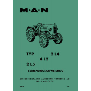 MAN Schleppertypen 2 L4/ 4 L2/ 2 L5 Betriebsanleitung
