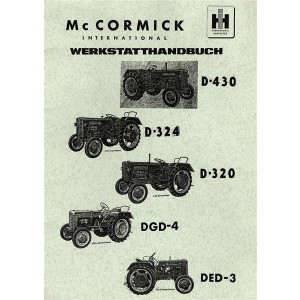 IHC International Harvester D-430/ D-324/ D-320/DGD-4/ Reparaturanleitung