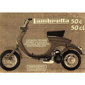 Innocenti Lambretta 50c 50cl Ersatzteilliste