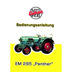 Eicher Panther EM295 Traktor Betriebsanleitung