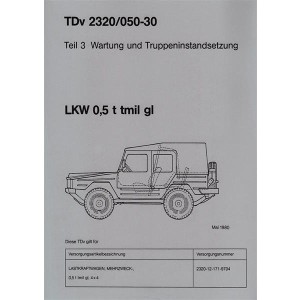 VW Iltis LKW 0,5 t Reparaturanleitung