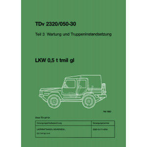 VW Iltis LKW 0,5 t Reparaturanleitung