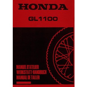 Honda GL1100 Goldwing Ergänzungs-Werkstatthandbuch