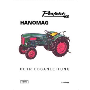 Hanomag Perfekt 400 Betriebsanleitung
