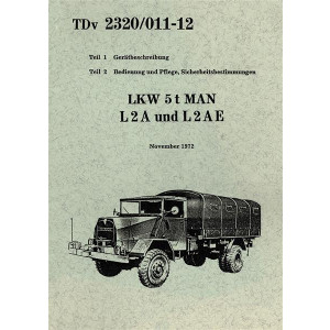 MAN LKW 5 t Typ L 2 A und L 2 AE, Bedienungsanleitung