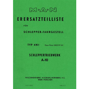 MAN Schlepper 4N1 Ersatzteilkatalog