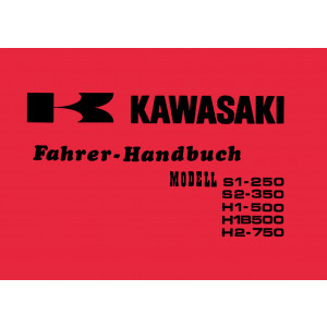 Kawasaki S1-250 S2-350 H1-500 H1B500 H2-750 Betriebsanleitung
