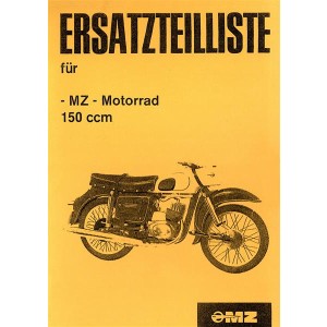 MZ Motorrad 150 ccm, Ersatzteilkatalog