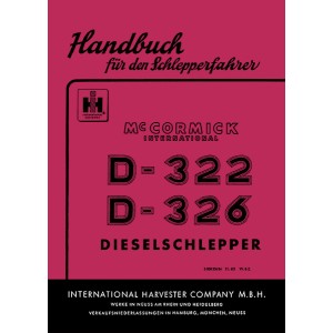 IHC International Harvester D- 322/D-326 Bedienungsanleitung