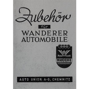 Wanderer Automobil Zubehörliste