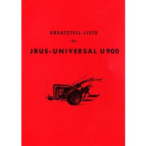 Jrus-Universal Einachsschlepper U 900, Ersatzteilkatalog