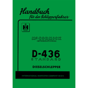 IHC D-436 Standard Betriebsanleitung