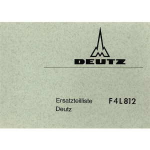 Deutz F4L812 Motor Ersatzteilkatalog