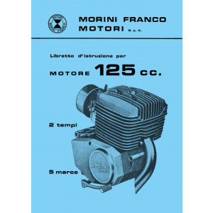 Morini Franco, Motor 125 ccm 2-Takt, 5-Gang Istruzioni