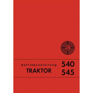 Steyr 540 und 545 Traktor Betriebsanleitung