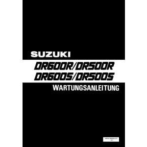 Suzuki DR500 und DR600 Reparaturanleitung