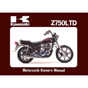 Kawasaki Z 750 LTD, Owner's Manual