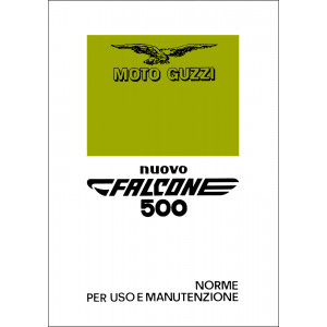 Moto Guzzi Nuovo Falcone,  Norme per use e manutenzione