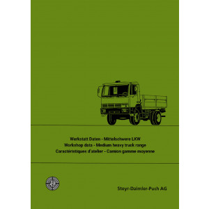 Steyr mittelschwere LKW Werkstatt-Daten