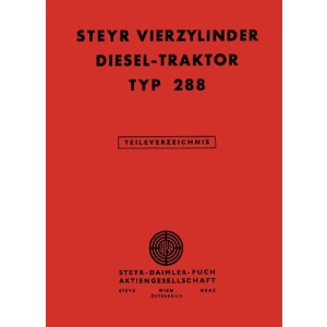 Steyr 288 Traktor Ersatzteilkatalog