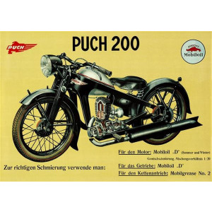 Puch 200 Poster