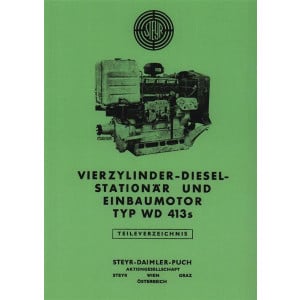 Steyr WD413s Stationärmotor Ersatzteilkatalog