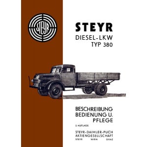 Steyr 380 Betriebsanleitung