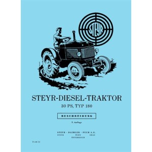 Steyr 180 - 30 PS Traktor Betriebsanleitung