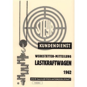Steyr LKW Werkstätten-Mitteilungen von 1962