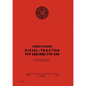 Steyr 288 und 290 Traktor Ersatzteilkatalog