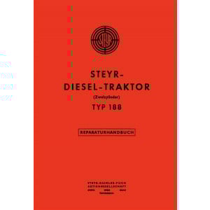 Steyr 188 Traktor Reparaturanleitung
