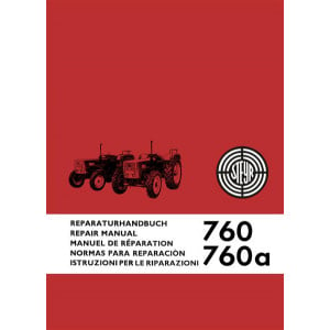 Steyr 760 und 760a Traktor Reparaturanleitung