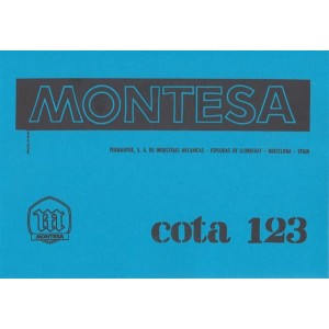 Montesa Cota 123/123T Parts Book and Maintenance