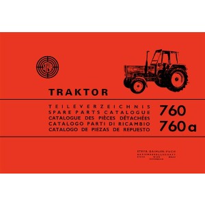 Steyr 760 und 760a Traktor Ersatzteilkatalog