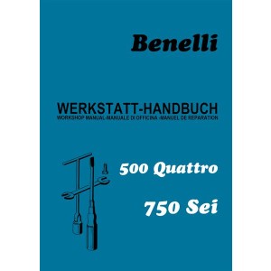 Benelli 500 Quattro und 750 Sei Reparaturanleitung