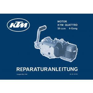 KTM Motorfahrzeugbau Quattro (nur Motor) Reparaturanleitung