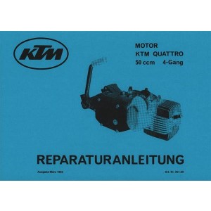 KTM Motorfahrzeugbau Quattro (nur Motor) Reparaturanleitung