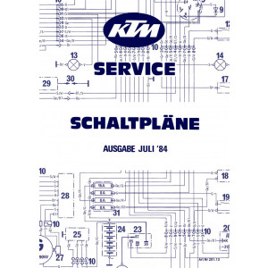 KTM Motorfahrzeugbau Schaltpläne für Mopeds