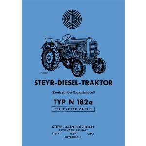 Steyr N182a Traktor Ersatzteilkatalog