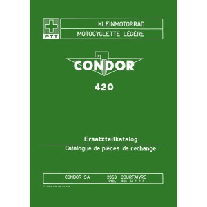 Puch Condor Typ 420 (Schweizer Post) Ersatzteilkatalog