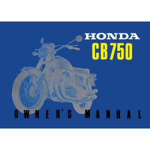 Honda CB750 Owner's Manual