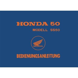 Honda SS50 Betriebsanleitung