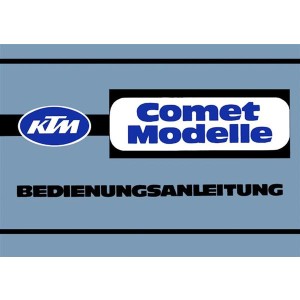 KTM Comet, Grand Prix 50RS, Cross 50S, 50RSL mit Sachs Motor Betriebsanleitung