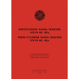 Steyr 40 und 40a Traktor Ersatzteilkatalog
