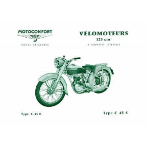 Motobecane C 45 B und C 45 S Pièces Détachées