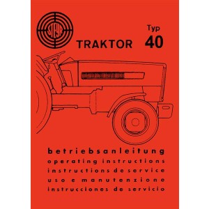 Steyr 40 Traktor Betriebsanleitung