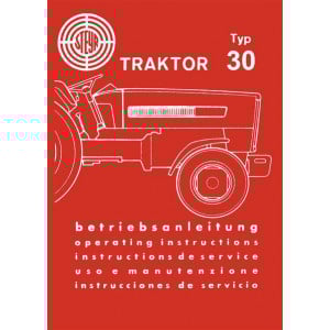 Steyr 30 und 30n Traktor Betriebsanleitung
